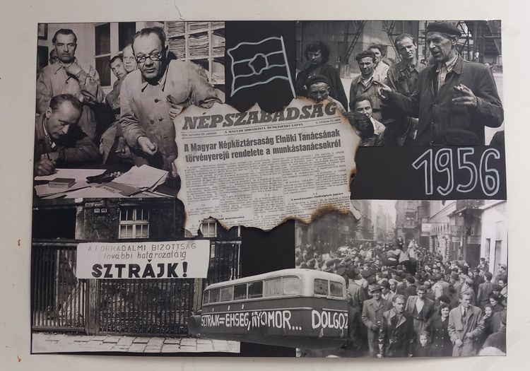 A berzések alkotásaikkal tisztelegtek 1956 hősei előtt