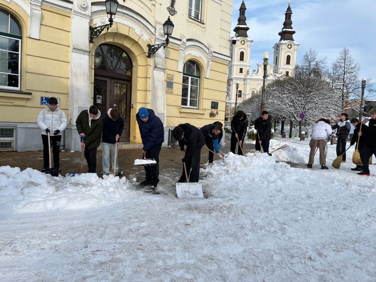 Összefogás a havas napokon
