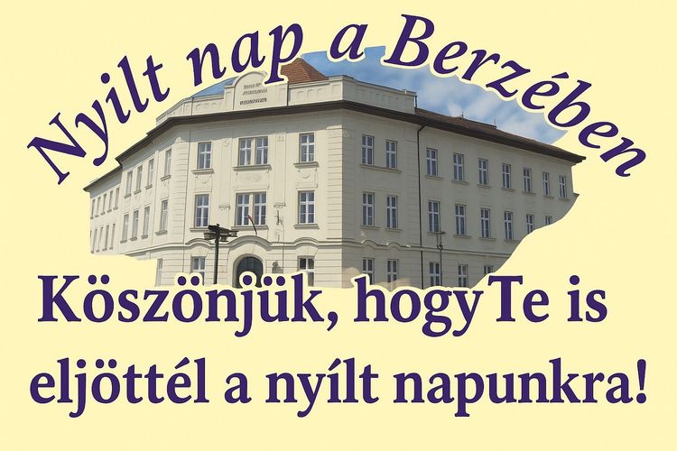 Sikeres nyílt nap a Berzében!
