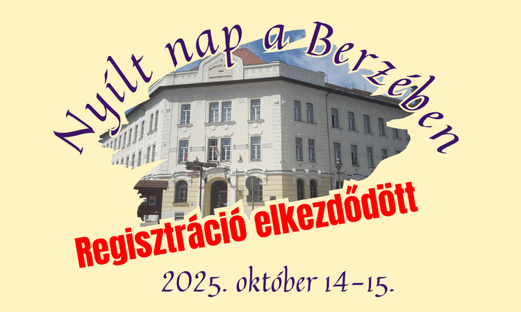 Nyílt nap 2025 október 14-15.
