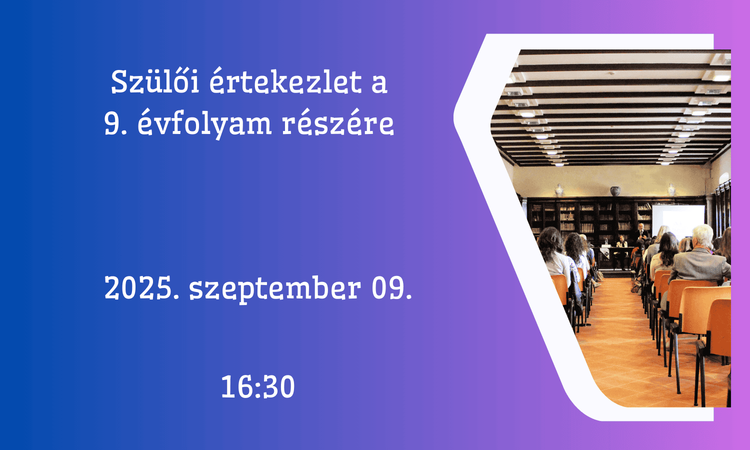 Szülői értekezlet
