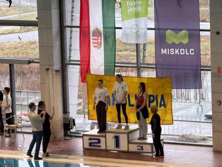 Siker a Diákolimpián! Úszás: Vármegyei döntőn III. helyezés