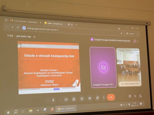 A véradás életet ment – edukációs online előadás a Berzében
