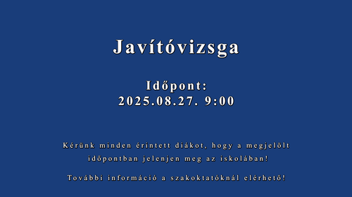 Javítóvizsga