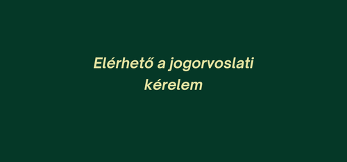Jogorvoslati kérelem 2026