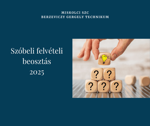 Felvételi beosztás 2025.03.10.