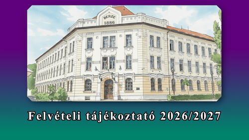 Felvételi tájékoztató 2026/2027